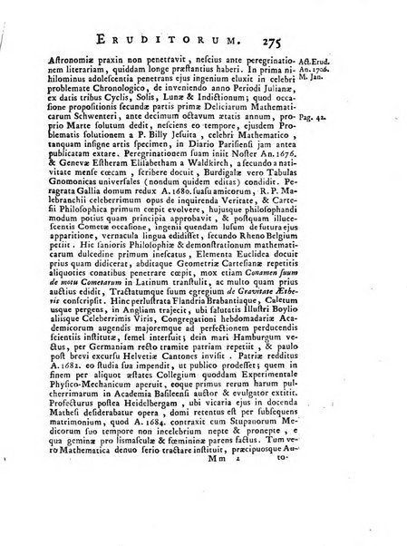 Opuscula omnia actis eruditorum lipsiensibus inserta, quae ad universam mathesim, physicam, medicinam, anatomiam, chirurgiam et philologiam pertinent; nec non epitomae si quae materia vel criticis animadversionibus celebriores