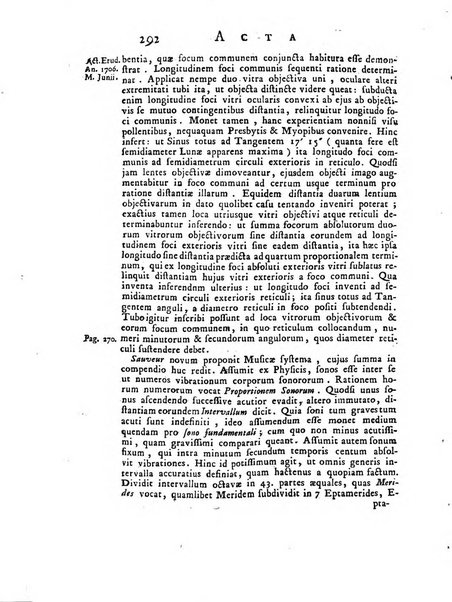 Opuscula omnia actis eruditorum lipsiensibus inserta, quae ad universam mathesim, physicam, medicinam, anatomiam, chirurgiam et philologiam pertinent; nec non epitomae si quae materia vel criticis animadversionibus celebriores