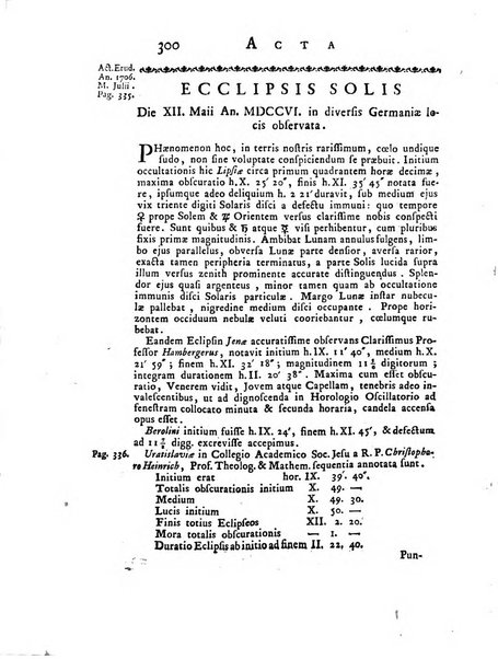 Opuscula omnia actis eruditorum lipsiensibus inserta, quae ad universam mathesim, physicam, medicinam, anatomiam, chirurgiam et philologiam pertinent; nec non epitomae si quae materia vel criticis animadversionibus celebriores