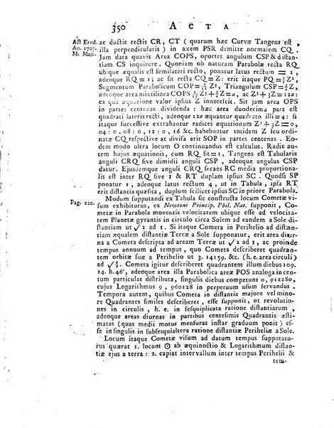 Opuscula omnia actis eruditorum lipsiensibus inserta, quae ad universam mathesim, physicam, medicinam, anatomiam, chirurgiam et philologiam pertinent; nec non epitomae si quae materia vel criticis animadversionibus celebriores