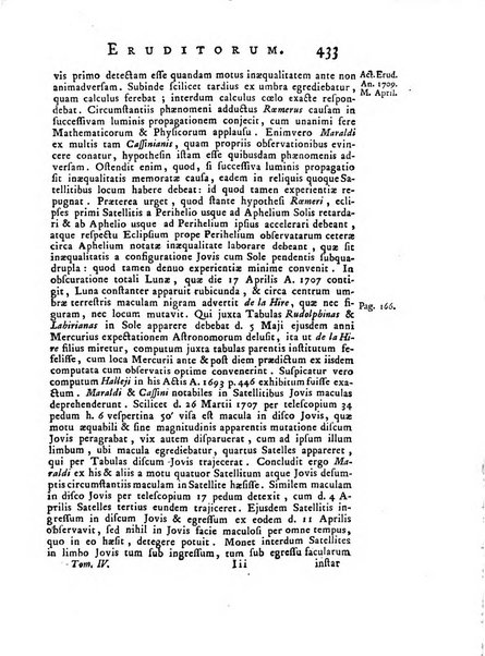 Opuscula omnia actis eruditorum lipsiensibus inserta, quae ad universam mathesim, physicam, medicinam, anatomiam, chirurgiam et philologiam pertinent; nec non epitomae si quae materia vel criticis animadversionibus celebriores