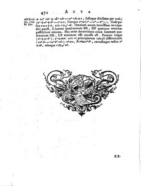 Opuscula omnia actis eruditorum lipsiensibus inserta, quae ad universam mathesim, physicam, medicinam, anatomiam, chirurgiam et philologiam pertinent; nec non epitomae si quae materia vel criticis animadversionibus celebriores