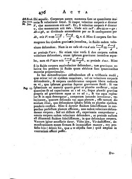 Opuscula omnia actis eruditorum lipsiensibus inserta, quae ad universam mathesim, physicam, medicinam, anatomiam, chirurgiam et philologiam pertinent; nec non epitomae si quae materia vel criticis animadversionibus celebriores