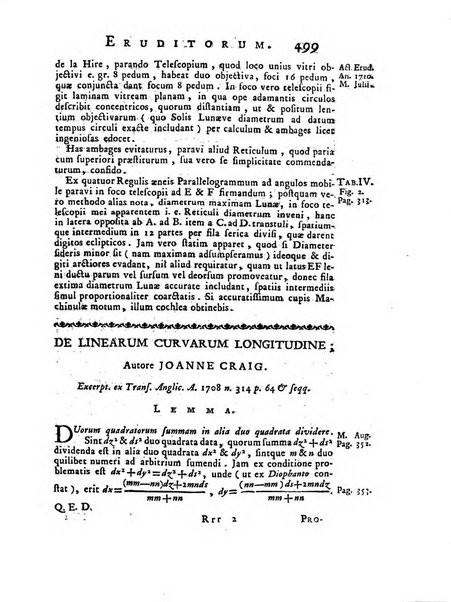 Opuscula omnia actis eruditorum lipsiensibus inserta, quae ad universam mathesim, physicam, medicinam, anatomiam, chirurgiam et philologiam pertinent; nec non epitomae si quae materia vel criticis animadversionibus celebriores