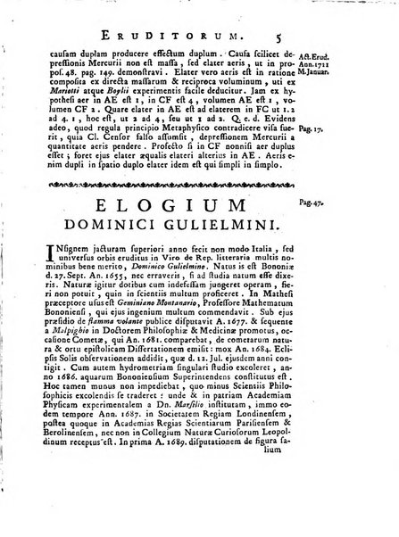 Opuscula omnia actis eruditorum lipsiensibus inserta, quae ad universam mathesim, physicam, medicinam, anatomiam, chirurgiam et philologiam pertinent; nec non epitomae si quae materia vel criticis animadversionibus celebriores