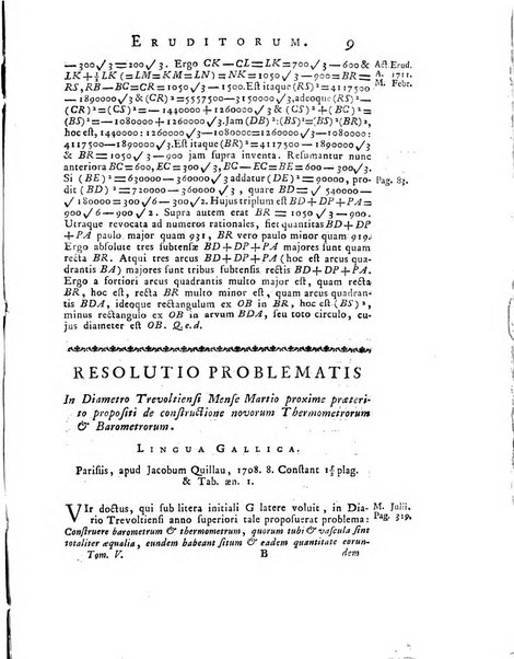 Opuscula omnia actis eruditorum lipsiensibus inserta, quae ad universam mathesim, physicam, medicinam, anatomiam, chirurgiam et philologiam pertinent; nec non epitomae si quae materia vel criticis animadversionibus celebriores