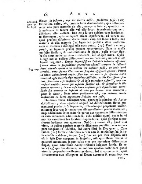 Opuscula omnia actis eruditorum lipsiensibus inserta, quae ad universam mathesim, physicam, medicinam, anatomiam, chirurgiam et philologiam pertinent; nec non epitomae si quae materia vel criticis animadversionibus celebriores