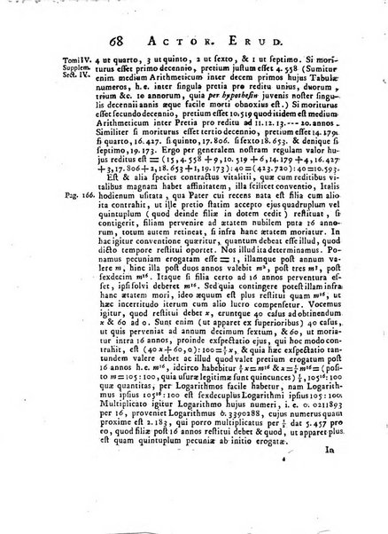 Opuscula omnia actis eruditorum lipsiensibus inserta, quae ad universam mathesim, physicam, medicinam, anatomiam, chirurgiam et philologiam pertinent; nec non epitomae si quae materia vel criticis animadversionibus celebriores