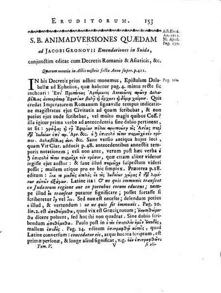 Opuscula omnia actis eruditorum lipsiensibus inserta, quae ad universam mathesim, physicam, medicinam, anatomiam, chirurgiam et philologiam pertinent; nec non epitomae si quae materia vel criticis animadversionibus celebriores