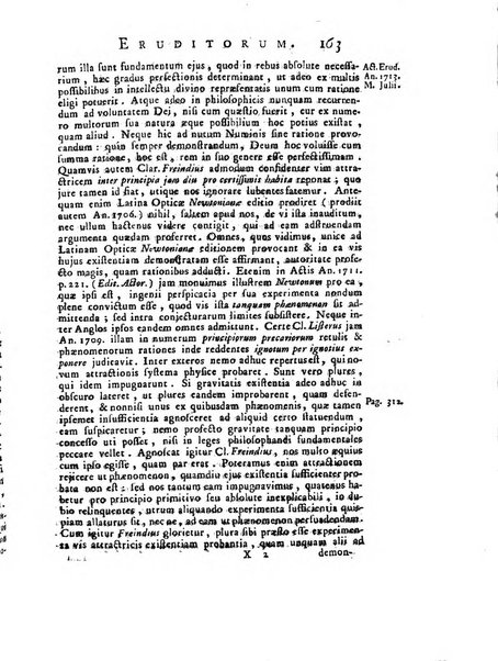 Opuscula omnia actis eruditorum lipsiensibus inserta, quae ad universam mathesim, physicam, medicinam, anatomiam, chirurgiam et philologiam pertinent; nec non epitomae si quae materia vel criticis animadversionibus celebriores