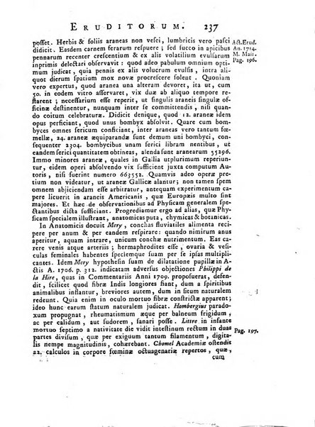 Opuscula omnia actis eruditorum lipsiensibus inserta, quae ad universam mathesim, physicam, medicinam, anatomiam, chirurgiam et philologiam pertinent; nec non epitomae si quae materia vel criticis animadversionibus celebriores