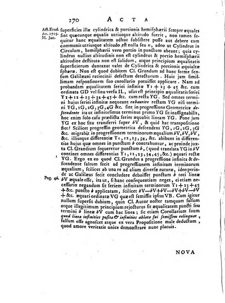 Opuscula omnia actis eruditorum lipsiensibus inserta, quae ad universam mathesim, physicam, medicinam, anatomiam, chirurgiam et philologiam pertinent; nec non epitomae si quae materia vel criticis animadversionibus celebriores