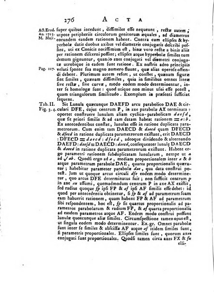 Opuscula omnia actis eruditorum lipsiensibus inserta, quae ad universam mathesim, physicam, medicinam, anatomiam, chirurgiam et philologiam pertinent; nec non epitomae si quae materia vel criticis animadversionibus celebriores