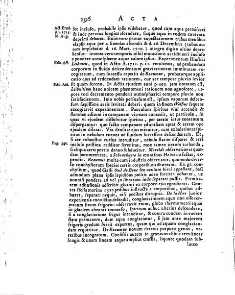 Opuscula omnia actis eruditorum lipsiensibus inserta, quae ad universam mathesim, physicam, medicinam, anatomiam, chirurgiam et philologiam pertinent; nec non epitomae si quae materia vel criticis animadversionibus celebriores