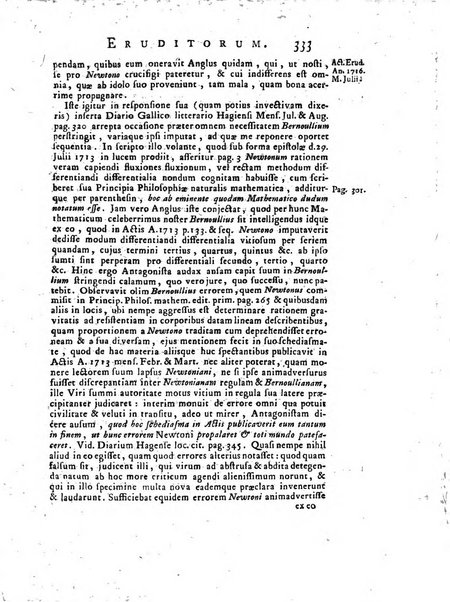 Opuscula omnia actis eruditorum lipsiensibus inserta, quae ad universam mathesim, physicam, medicinam, anatomiam, chirurgiam et philologiam pertinent; nec non epitomae si quae materia vel criticis animadversionibus celebriores