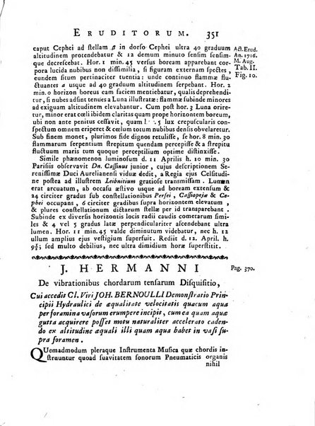 Opuscula omnia actis eruditorum lipsiensibus inserta, quae ad universam mathesim, physicam, medicinam, anatomiam, chirurgiam et philologiam pertinent; nec non epitomae si quae materia vel criticis animadversionibus celebriores