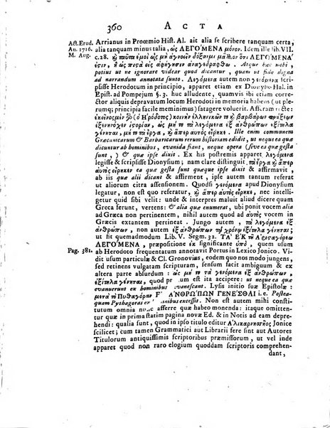 Opuscula omnia actis eruditorum lipsiensibus inserta, quae ad universam mathesim, physicam, medicinam, anatomiam, chirurgiam et philologiam pertinent; nec non epitomae si quae materia vel criticis animadversionibus celebriores