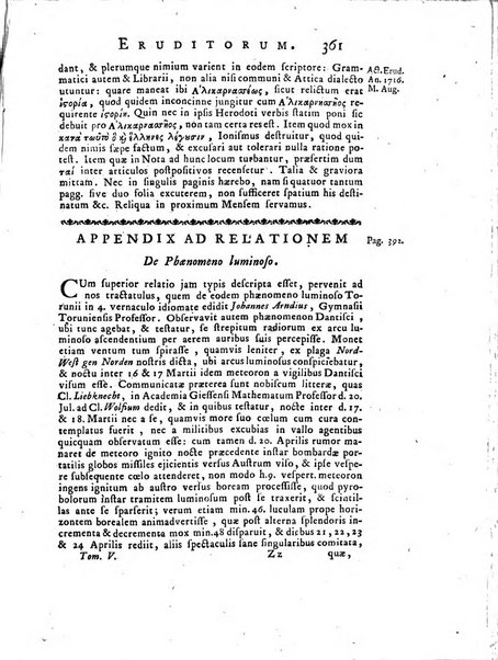 Opuscula omnia actis eruditorum lipsiensibus inserta, quae ad universam mathesim, physicam, medicinam, anatomiam, chirurgiam et philologiam pertinent; nec non epitomae si quae materia vel criticis animadversionibus celebriores