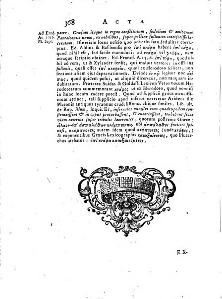 Opuscula omnia actis eruditorum lipsiensibus inserta, quae ad universam mathesim, physicam, medicinam, anatomiam, chirurgiam et philologiam pertinent; nec non epitomae si quae materia vel criticis animadversionibus celebriores