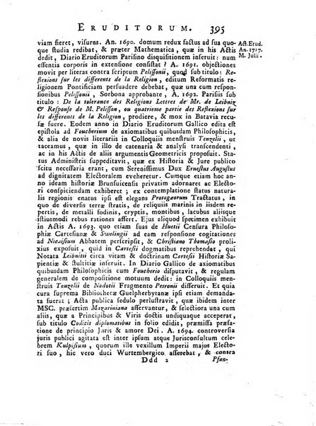 Opuscula omnia actis eruditorum lipsiensibus inserta, quae ad universam mathesim, physicam, medicinam, anatomiam, chirurgiam et philologiam pertinent; nec non epitomae si quae materia vel criticis animadversionibus celebriores