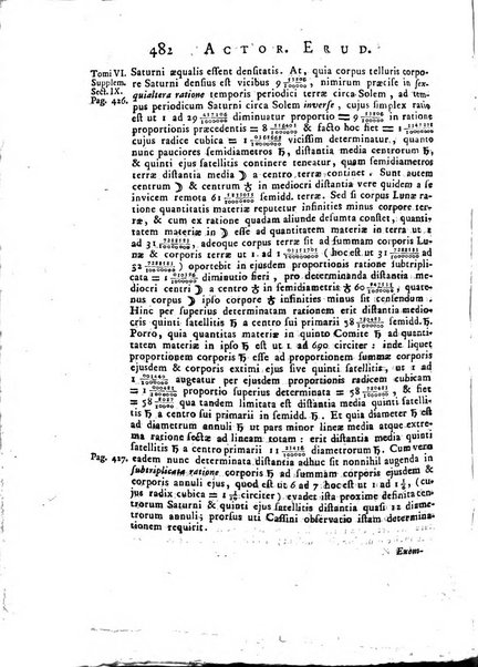 Opuscula omnia actis eruditorum lipsiensibus inserta, quae ad universam mathesim, physicam, medicinam, anatomiam, chirurgiam et philologiam pertinent; nec non epitomae si quae materia vel criticis animadversionibus celebriores