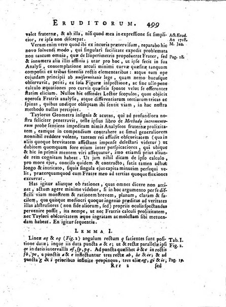 Opuscula omnia actis eruditorum lipsiensibus inserta, quae ad universam mathesim, physicam, medicinam, anatomiam, chirurgiam et philologiam pertinent; nec non epitomae si quae materia vel criticis animadversionibus celebriores