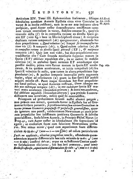 Opuscula omnia actis eruditorum lipsiensibus inserta, quae ad universam mathesim, physicam, medicinam, anatomiam, chirurgiam et philologiam pertinent; nec non epitomae si quae materia vel criticis animadversionibus celebriores