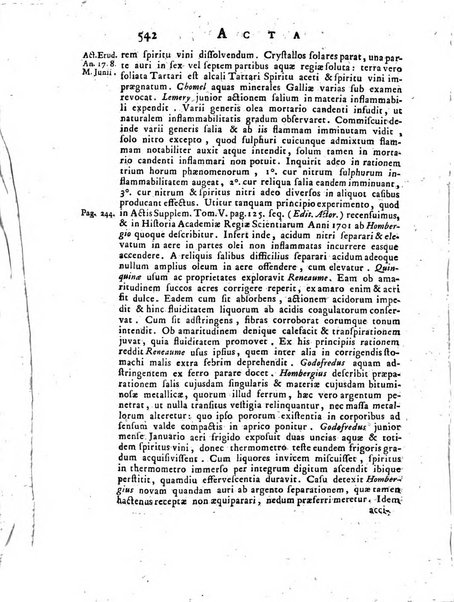 Opuscula omnia actis eruditorum lipsiensibus inserta, quae ad universam mathesim, physicam, medicinam, anatomiam, chirurgiam et philologiam pertinent; nec non epitomae si quae materia vel criticis animadversionibus celebriores