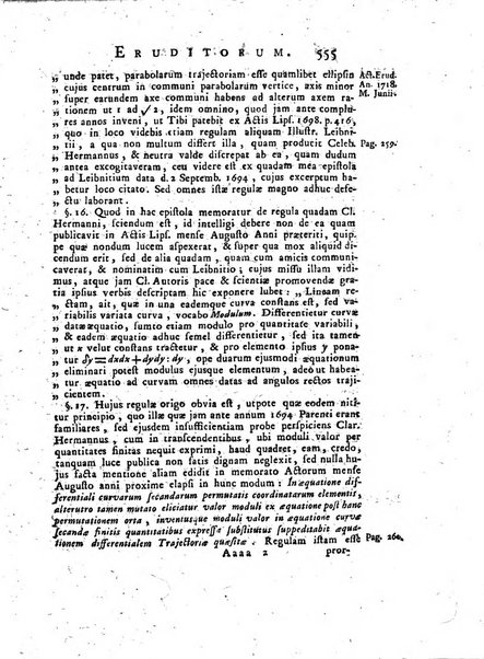 Opuscula omnia actis eruditorum lipsiensibus inserta, quae ad universam mathesim, physicam, medicinam, anatomiam, chirurgiam et philologiam pertinent; nec non epitomae si quae materia vel criticis animadversionibus celebriores