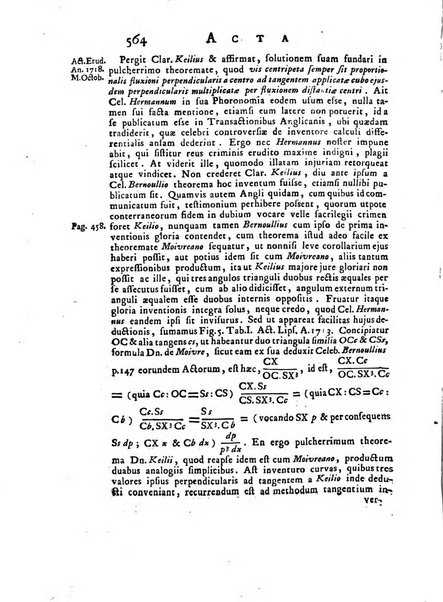 Opuscula omnia actis eruditorum lipsiensibus inserta, quae ad universam mathesim, physicam, medicinam, anatomiam, chirurgiam et philologiam pertinent; nec non epitomae si quae materia vel criticis animadversionibus celebriores