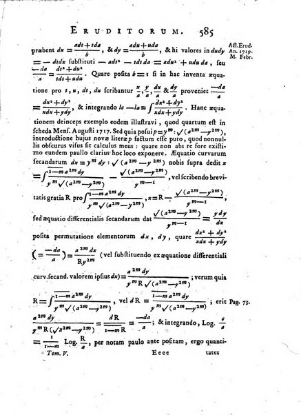 Opuscula omnia actis eruditorum lipsiensibus inserta, quae ad universam mathesim, physicam, medicinam, anatomiam, chirurgiam et philologiam pertinent; nec non epitomae si quae materia vel criticis animadversionibus celebriores