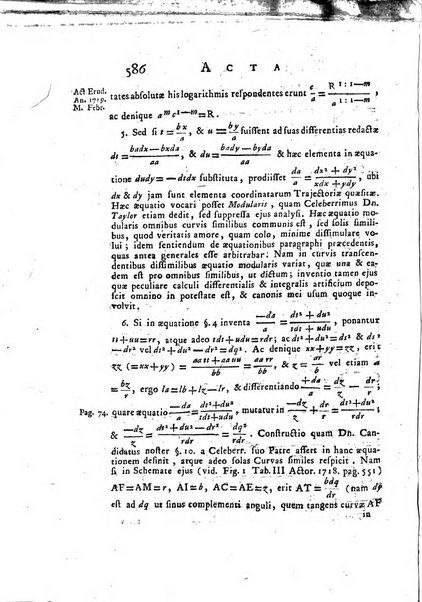 Opuscula omnia actis eruditorum lipsiensibus inserta, quae ad universam mathesim, physicam, medicinam, anatomiam, chirurgiam et philologiam pertinent; nec non epitomae si quae materia vel criticis animadversionibus celebriores