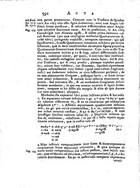 Opuscula omnia actis eruditorum lipsiensibus inserta, quae ad universam mathesim, physicam, medicinam, anatomiam, chirurgiam et philologiam pertinent; nec non epitomae si quae materia vel criticis animadversionibus celebriores