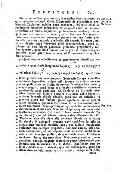 Opuscula omnia actis eruditorum lipsiensibus inserta, quae ad universam mathesim, physicam, medicinam, anatomiam, chirurgiam et philologiam pertinent; nec non epitomae si quae materia vel criticis animadversionibus celebriores