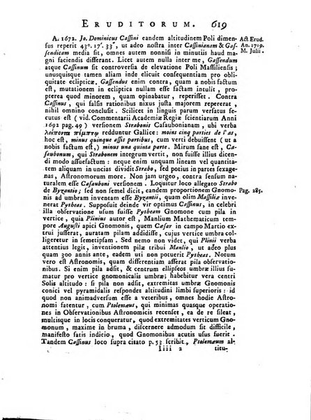 Opuscula omnia actis eruditorum lipsiensibus inserta, quae ad universam mathesim, physicam, medicinam, anatomiam, chirurgiam et philologiam pertinent; nec non epitomae si quae materia vel criticis animadversionibus celebriores