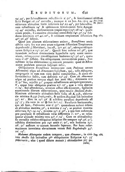 Opuscula omnia actis eruditorum lipsiensibus inserta, quae ad universam mathesim, physicam, medicinam, anatomiam, chirurgiam et philologiam pertinent; nec non epitomae si quae materia vel criticis animadversionibus celebriores