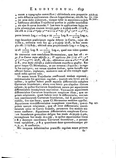 Opuscula omnia actis eruditorum lipsiensibus inserta, quae ad universam mathesim, physicam, medicinam, anatomiam, chirurgiam et philologiam pertinent; nec non epitomae si quae materia vel criticis animadversionibus celebriores