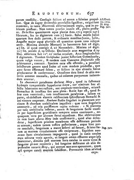 Opuscula omnia actis eruditorum lipsiensibus inserta, quae ad universam mathesim, physicam, medicinam, anatomiam, chirurgiam et philologiam pertinent; nec non epitomae si quae materia vel criticis animadversionibus celebriores