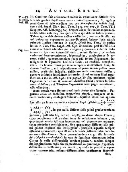 Opuscula omnia actis eruditorum lipsiensibus inserta, quae ad universam mathesim, physicam, medicinam, anatomiam, chirurgiam et philologiam pertinent; nec non epitomae si quae materia vel criticis animadversionibus celebriores