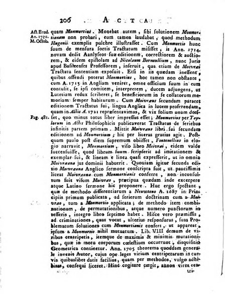 Opuscula omnia actis eruditorum lipsiensibus inserta, quae ad universam mathesim, physicam, medicinam, anatomiam, chirurgiam et philologiam pertinent; nec non epitomae si quae materia vel criticis animadversionibus celebriores