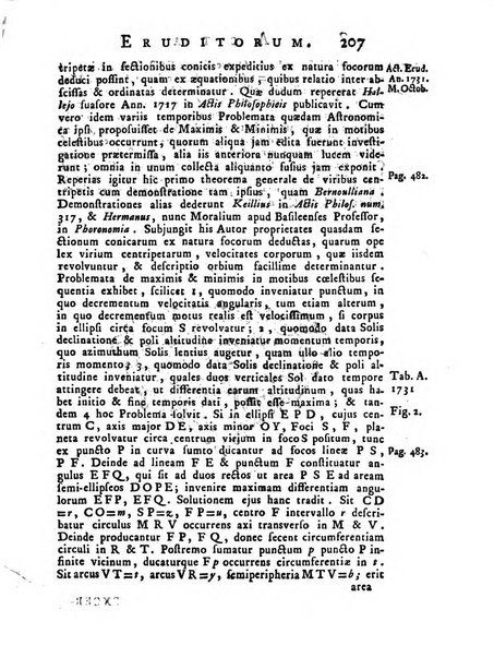 Opuscula omnia actis eruditorum lipsiensibus inserta, quae ad universam mathesim, physicam, medicinam, anatomiam, chirurgiam et philologiam pertinent; nec non epitomae si quae materia vel criticis animadversionibus celebriores