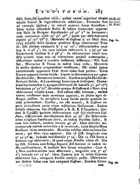 Opuscula omnia actis eruditorum lipsiensibus inserta, quae ad universam mathesim, physicam, medicinam, anatomiam, chirurgiam et philologiam pertinent; nec non epitomae si quae materia vel criticis animadversionibus celebriores