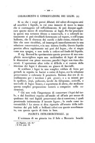 Cronichetta mensuale delle piu importanti moderne scoperte nelle scienze naturali e loro applicazioni alle arti ed industria