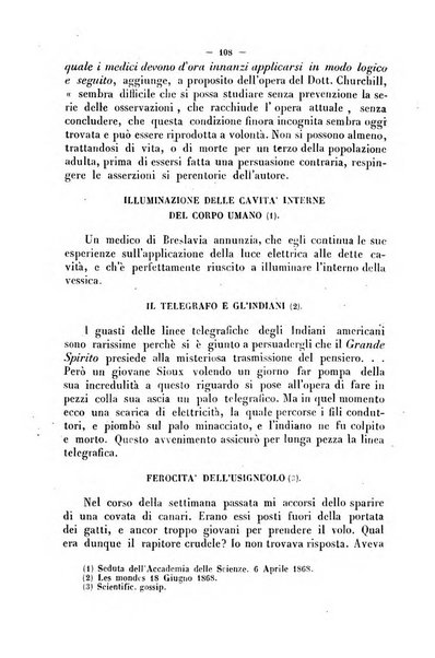 Cronichetta mensuale delle piu importanti moderne scoperte nelle scienze naturali e loro applicazioni alle arti ed industria