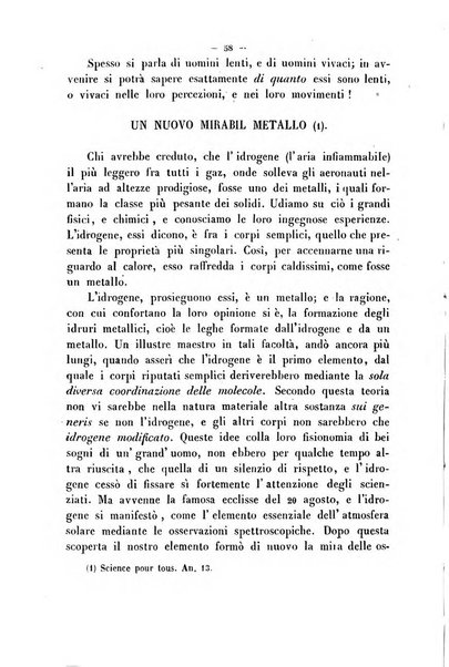 Cronichetta mensuale delle piu importanti moderne scoperte nelle scienze naturali e loro applicazioni alle arti ed industria