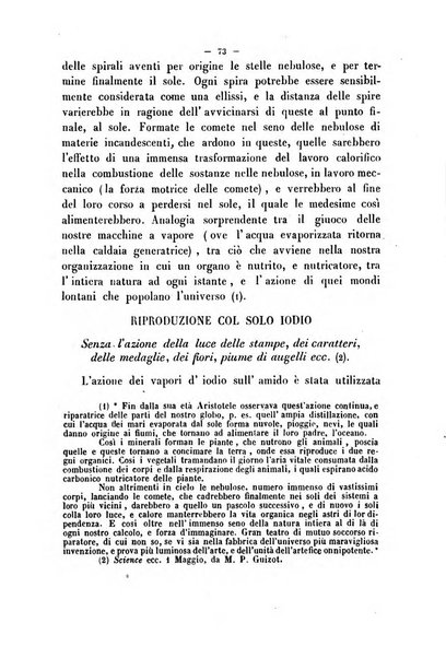 Cronichetta mensuale delle piu importanti moderne scoperte nelle scienze naturali e loro applicazioni alle arti ed industria