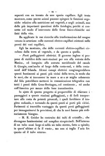 Cronichetta mensuale delle piu importanti moderne scoperte nelle scienze naturali e loro applicazioni alle arti ed industria