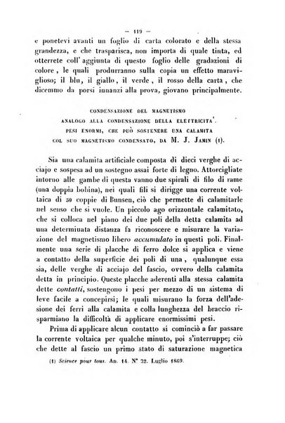 Cronichetta mensuale delle piu importanti moderne scoperte nelle scienze naturali e loro applicazioni alle arti ed industria