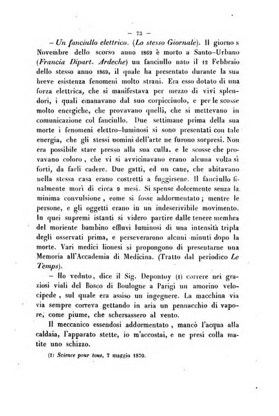 Cronichetta mensuale delle piu importanti moderne scoperte nelle scienze naturali e loro applicazioni alle arti ed industria