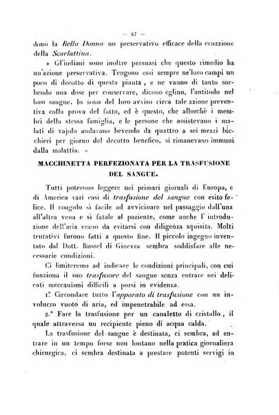 Cronichetta mensuale delle piu importanti moderne scoperte nelle scienze naturali e loro applicazioni alle arti ed industria